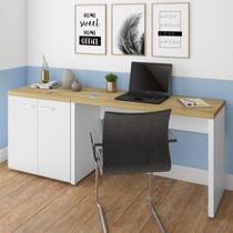 Escrivaninha com Armário 2 Portas Toq Escrivaninha com Armário 2 Portas Toq