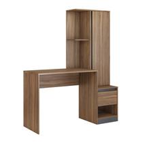 Escrivaninha Com Armario Morada 29800 Amendola Grafito Demobile