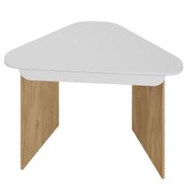 Escrivaninha Com Gaveta De Canto Triangular Wendy Olmo/branco