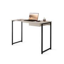 Escrivaninha Com Gaveta Mia 110 X 45 Klm Store Preto Com Off White