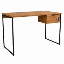 Escrivaninha Com Gaveta Quarto Adolescente 118cm Kappesberg Freijo/Preto Fosco Escrivaninha Com Gaveta Quarto Adolescente 118cm Kappesberg Freijo/Preto Fosco