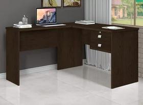 Escrivaninha de canto em l village móveis noce Escrivaninha de canto em l village móveis noce