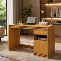 Escrivaninha de Estudos 120 Cm com 1 Porta e 1 Gaveta Quarto Home Office Escritório Mesa De Trabalho Organizador Moderna Multiuso Escrivaninha de Estudos 120 Cm com 1 Porta e 1 Gaveta Quarto Home Office Escritório Mesa De Trabalho Organizador Moderna Multiuso