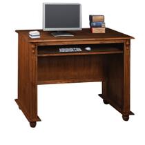 Escrivaninha de Madeira com Porta Teclado e Pés Torneados Escrivaninha de Madeira com Porta Teclado e Pés Torneados