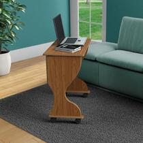 Escrivaninha Dobrável Com Rodinhas 100% MDF Dalla Costa Escrivaninha Dobrável Com Rodinhas 100% MDF Dalla Costa