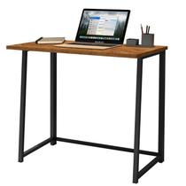 Escrivaninha Dobrável Compacta Funcional Industrial Mesa Para Notebook Computador Estudo Home Office