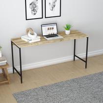 Escrivaninha Dynamica Industrial 150 cm - Carvalho/Preto - Yescasa