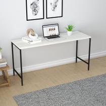 Escrivaninha Dynamica Industrial 150 cm - Preto/Snow