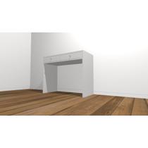 Escrivaninha em MDF Branco TX com 2 Gavetas Funcionalidade e Estilo! Escrivaninha em MDF Branco TX com 2 Gavetas Funcionalidade e Estilo!