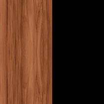 Escrivaninha Escritório 120cm x 60cm Nogal Pr Pé Painel F5