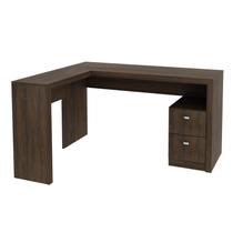 Escrivaninha Escritório 2 Gavetas 135,8x74,5x113 cm Rústico