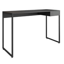 Escrivaninha Estilo Industrial com Pés de Aço e 1 Gaveta Tokyo Preto