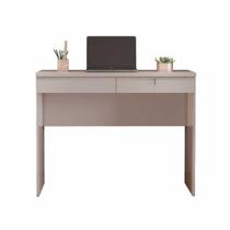 Escrivaninha Felícia com 2 Gavetas e Chave JCM Movelaria Off White Escrivaninha Felícia com 2 Gavetas e Chave JCM Movelaria Off White