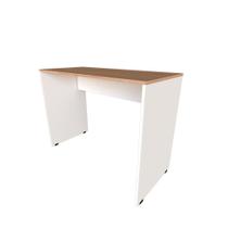 Escrivaninha Fini Carvalho Mel e Branca 120 cm