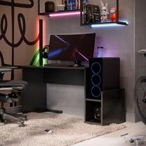 Escrivaninha Gamer Pc Mazon Com Espaço Para Gabinete E Computador Para Escritório E Quarto De Estudos - Rofemar