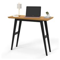 Escrivaninha Harvard 9040 Tampo MDF 30mm pé em madeira Tampo Freijo/Pé Preto OFERTAMO Escrivaninha Harvard 9040 Tampo MDF 30mm pé em madeira Tampo Freijo/Pé Preto OFERTAMO