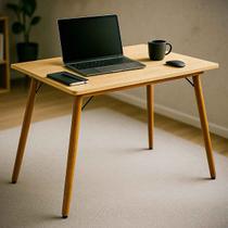 Escrivaninha Home Office Estudos Estrutura Reforçada Bordas Arredondadas