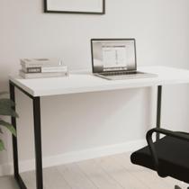 Escrivaninha Industrial Escritorio 120 Mesa Computador Escritorio Home office Loft Mobishop