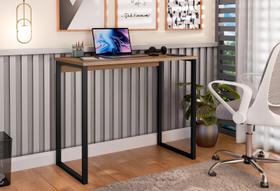 Escrivaninha Industrial Mesa Estudo Aparador Office Aço Mdf Cantinho do Café Escrivaninha Industrial Mesa Estudo Aparador Office Aço Mdf Cantinho do Café