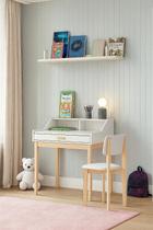 Escrivaninha Infantil Mesinha de Estudo Com Cadeira para quarto de Criança Teen Varias Cores