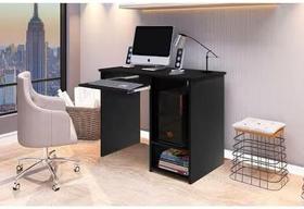 Escrivaninha Inglaterra para Computador com Prateleira, Trabalho, Mesa de Escritório Preto, Design Moderno Escrivaninha Inglaterra para Computador com Prateleira, Trabalho, Mesa de Escritório Preto, Design Moderno