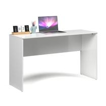 Escrivaninha Kali 1,10m Branca MDP Design Moderno para Home Office e Estudo
