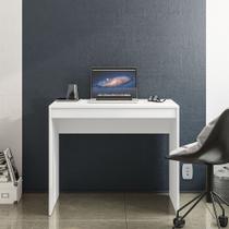 Escrivaninha Liberdade 85cm Com Design Compacto Em Mdp Branco Politorno