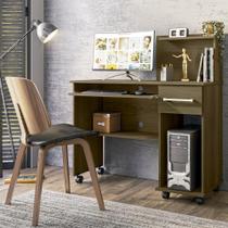 Escrivaninha Lukaliam Office studio mdp de 1090mm x 1115mm x 410mm Imbuia