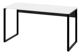 Escrivaninha Maclavi Móveis Mesa de escritorio industrial mdf de 150cm x 75cm x 60cm branco
