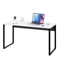 Escrivaninha Maclavi Móveis Mesa para escritorio industrial mdf de 150cm x 60cm branco
