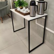 Escrivaninha Maclavi Móveis Mesa para escritorio industrial mdf de 90cm x 50cm Quarto