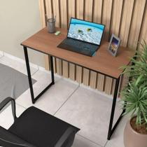 Escrivaninha Maclavi Móveis Mesa para escritorio industrial mdf de 90cm x 50cm Quarto