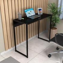 Escrivaninha Maclavi Móveis Mesa para escritorio industrial mdf de 90cm x 50cm Quarto
