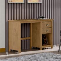 Escrivaninha Madeira Maciça 2 Gavetas Osiris Freijó - G74 - Gran Belo