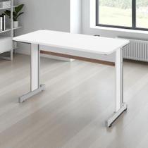Escrivaninha Master 1.2 Euro Branco Sem Gavetas Escrivaninha Master 1.2 Euro Branco Sem Gavetas