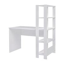 Escrivaninha Match Ajustável com Estante Lateral Artely