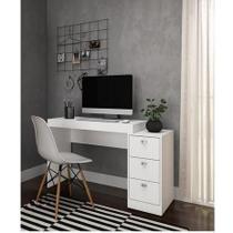 Escrivaninha me402 branca- djd móveis