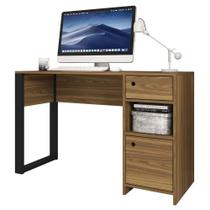 Escrivaninha Mesa Computador Escritório Meta Marrom Caemmun