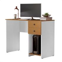 Escrivaninha Mesa Computador Gamer 2 Gavetas e Suporte para CPU Multiuso Quarto Estudo Escritório