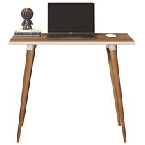Escrivaninha Mesa de Computador Escritório Retrô Sala Estudo Home PC Freijo/OFF