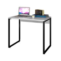Escrivaninha Mesa de Escritório Studio Industrial 90 Branco Mpozenato
