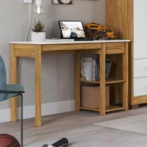 Escrivaninha Mesa de Estudo 1 Gaveta em MDF Popy Móveis Peroba Escrivaninha Mesa de Estudo 1 Gaveta em MDF Popy Móveis Peroba