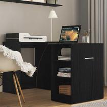 Escrivaninha Mesa Dobrável Ibiza Multimóveis Preta Escrivaninha Mesa Dobrável Ibiza Multimóveis Preta