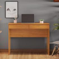 Escrivaninha Mesa Escritório 105cm 2 Gavetas Felicia Candian