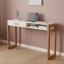 Escrivaninha Mesa Escritório 130cm 1 Gaveta Entrada USB Integrada