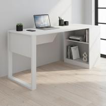 Escrivaninha Mesa Escritório 160cm Branco Escrivaninha Mesa Escritório 160cm Branco