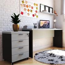 Escrivaninha Mesa Escritório 160cmx42cm 40mm com Caixa de Tomada Escrivaninha Mesa Escritório 160cmx42cm 40mm com Caixa de Tomada