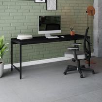 Escrivaninha Mesa Escritório 180cm Estilo Industrial Diretor Active Yescasa