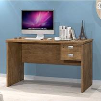 Escrivaninha Mesa Escritório 2 Gavetas 120cm Thor J&A Móveis Escrivaninha Mesa Escritório 2 Gavetas 120cm Thor J&A Móveis