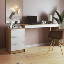 Escrivaninha Mesa Escritório 3 Gavetas em Mdp